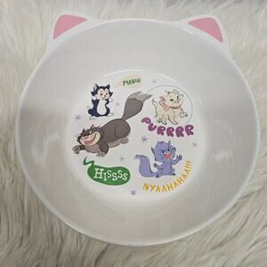 Disney Critters Cat Bowl Chaos Collection Marie Figaro Lucifer Yzma White